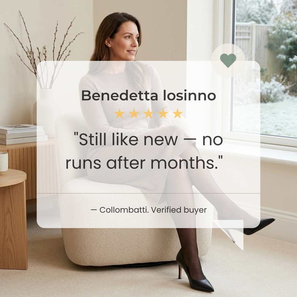 Collanni™ Rip-Resistant Tights — Sheer, Smoothing & Snag-Proof