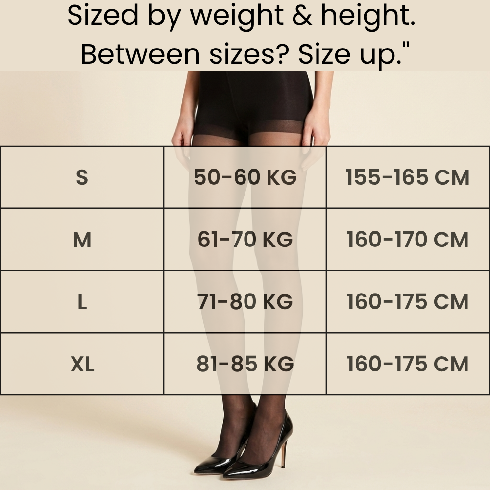 Collanni™ Rip-Resistant Tights — Sheer, Smoothing & Snag-Proof