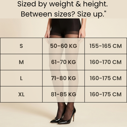 Collanni™ Rip-Resistant Tights — Sheer, Smoothing & Snag-Proof
