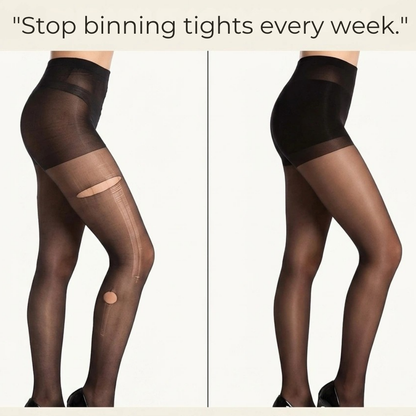 Collanni™ Rip-Resistant Tights — Sheer, Smoothing & Snag-Proof